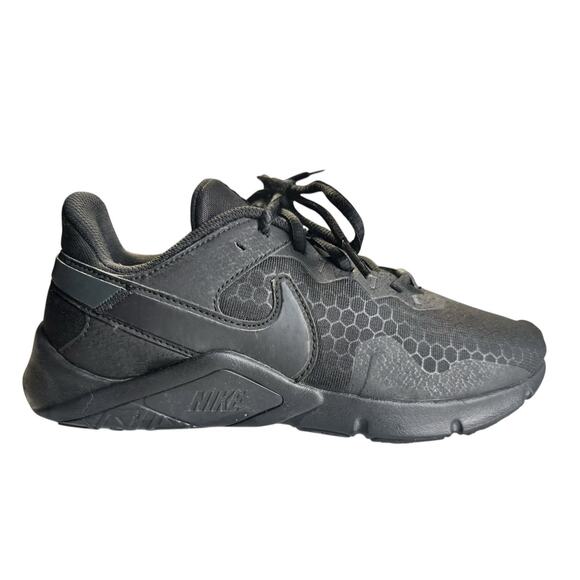 Nike Legend Essential 2 Sz 9 Black Cross-Training Athletic Shoe HIIT Gym Lifting - Picture 5 of 12